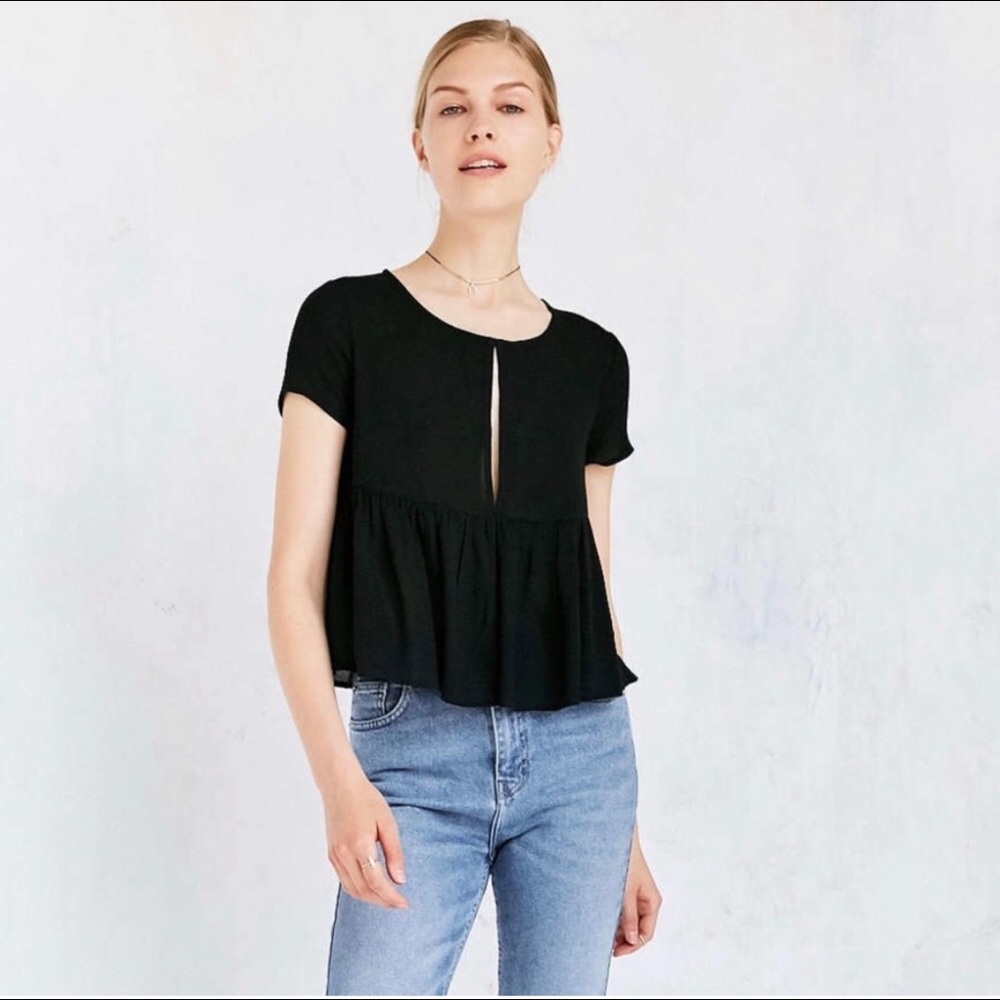 NWT Urban Outfitters baby doll tee